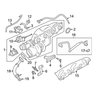 BMW OE - Engine - Turbocharger & Components (2.0L Gas)