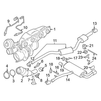 BMW OE - Exhaust System - Exhaust Components