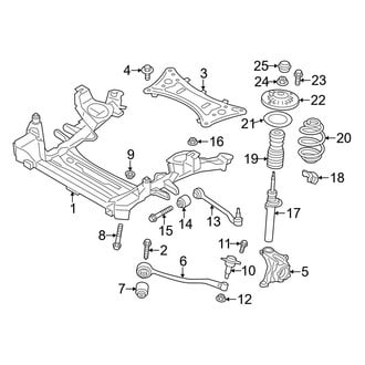 BMW OE - Front Suspension - Suspension Components