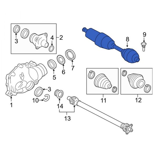 CV Axle Assembly