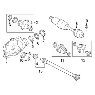 BMW OE - Front Suspension - Carrier & Front Axles