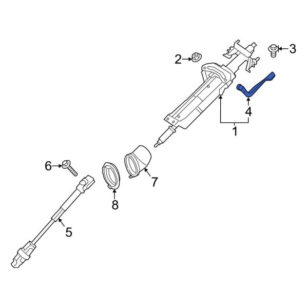 Steering Column Tilt Adjuster