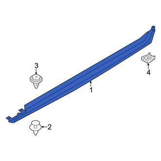 BMW OE - Left Rocker Panel Guard