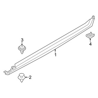 BMW OE - Pillars, Rocker & Floor - Exterior Trim (With M Package)