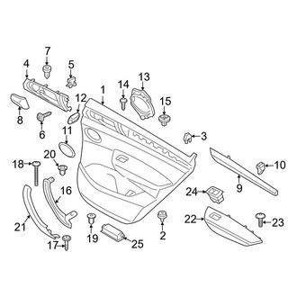 BMW OE - Rear Door - Interior Trim