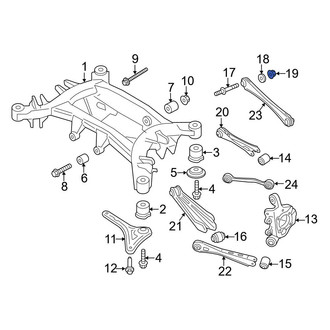 BMW OE - Lower Suspension Control Arm Nut