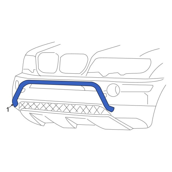 BMW OE 51100018007 Front Bumper Guard