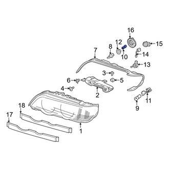 BMW OE - Front Parking Light Bulb