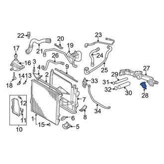BMW OE - Engine Coolant Water Inlet Gasket