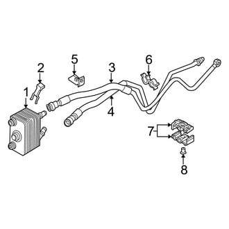 BMW OE - Cooling - Trans Oil Cooler (4.4L / 4.6L)