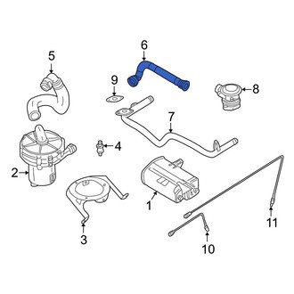 BMW OE - Secondary Air Injection Pump Hose