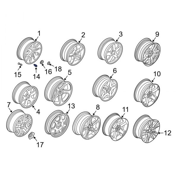 Wheel Lug Bolt