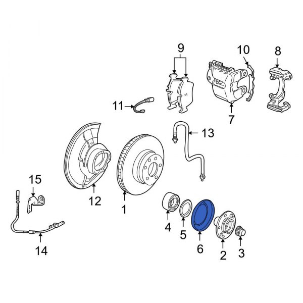 Wheel Bearing Dust Cap