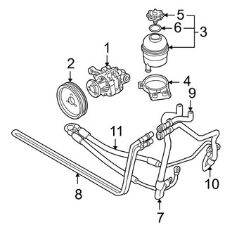 BMW OE - Steering Gear & Linkage - Pump & Hoses
