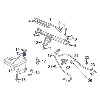 BMW OE - Front Washer Fluid Strainer