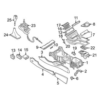 BMW OE - Front Console (Front Components)