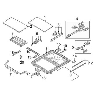 BMW OE - Roof - Sunroof (W/O Panoramic Roof)