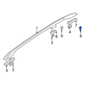 BMW OE - Roof Luggage Carrier Side Rail Bolt