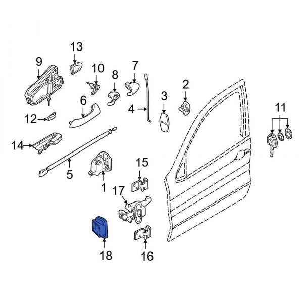 Door Check Cover