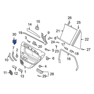 BMW OE - Rear Left Door Window Switch