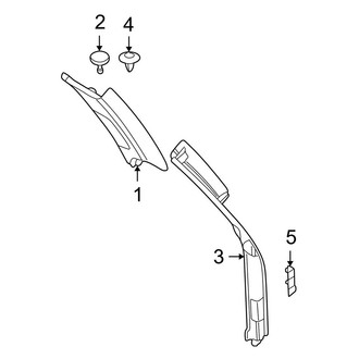 BMW OE - Quarter Panel - Interior Trim