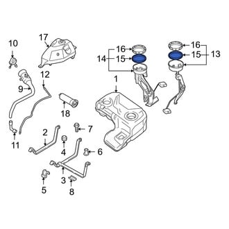BMW OE - Fuel Pump Tank Seal