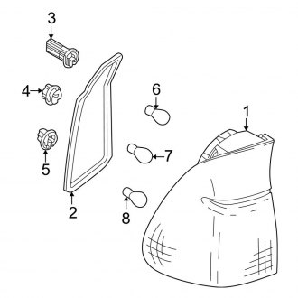 BMW OE - Rear Lamps - Tail Lamps (Quarter Panel)