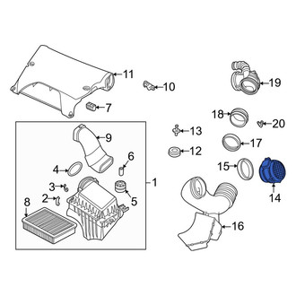 BMW OE - Mass Air Flow Sensor