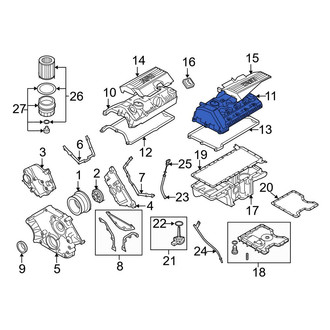 BMW OE - Left Engine Valve Cover