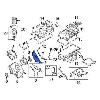BMW OE - Left Upper Engine Timing Cover