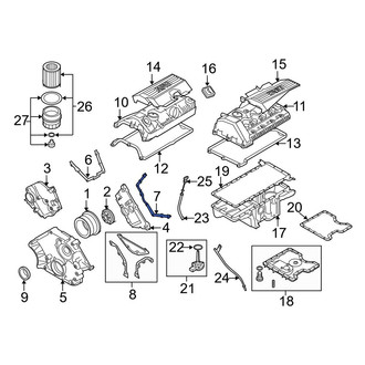 BMW OE - Left Engine Timing Cover Gasket