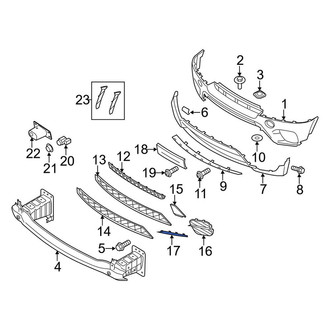 BMW OE - Front Bumper Trim