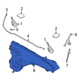 BMW OE - Washer Fluid Reservoir