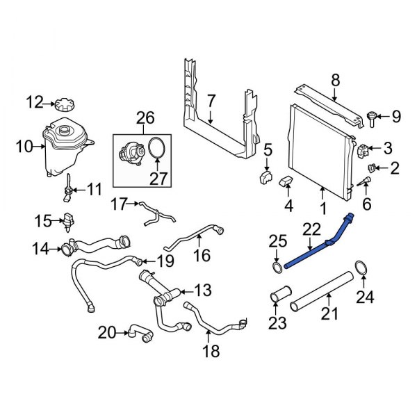 Radiator Coolant Hose