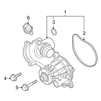 BMW OE - Cooling - Water Pump (4.8L)