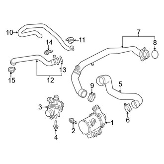 BMW OE - Cooling - Water Pump (xDrive35i 3.0L)