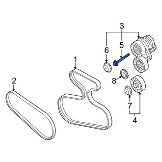 BMW OE - Belt Tensioner Bolt