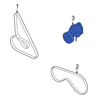 BMW OE - Accessory Drive Belt Tensioner Assembly