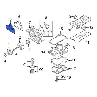 BMW OE - Upper Engine Timing Cover