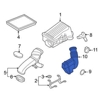 BMW OE - Engine Air Intake Resonator