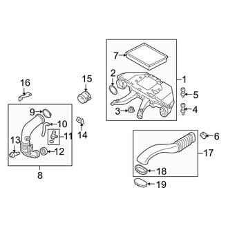 BMW OE - Engine - Air Intake (Diesel)
