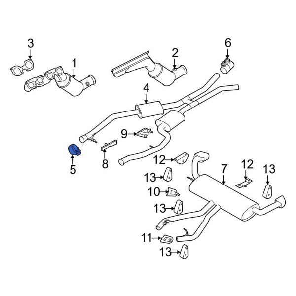 Exhaust Muffler Clamp