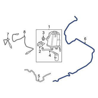 BMW OE - Lower Vacuum Line