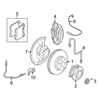 BMW OE - Front Suspension - Brake Components (M)
