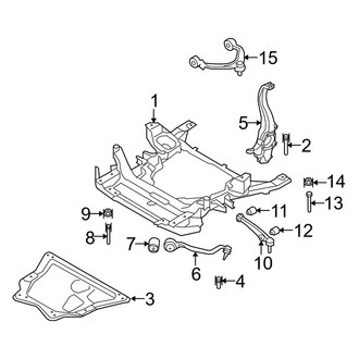 BMW OE - Front Suspension - Suspension Components