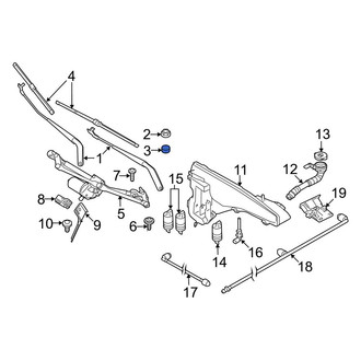 BMW OE - Wiper Arm Cap