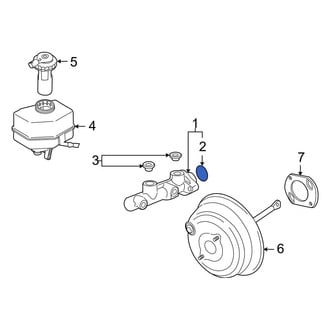 BMW OE - Rear Power Brake Booster Gasket