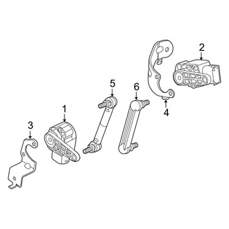 BMW OE - Front Lamps - Headlamp Components (Vertical Aim Control Sensors)