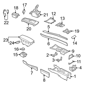 2008 BMW X5 Center Consoles & Parts — CARiD