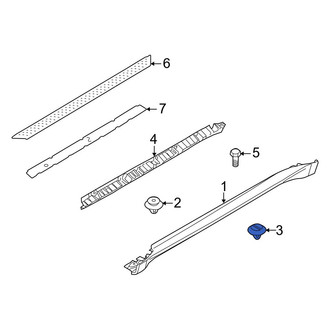 BMW OE - Rocker Panel Molding Clip
